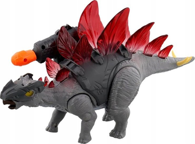 Lodër robotike ZURU Robo Alive Dino Wars Stegosaurus, me tinguj, me lëvizje, shumëngjyrëshe