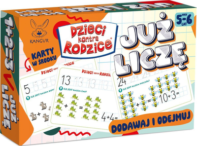 Loja edukative Kangaroo Kids Versus Parents I’m Already Counting, 5–6 vjeç