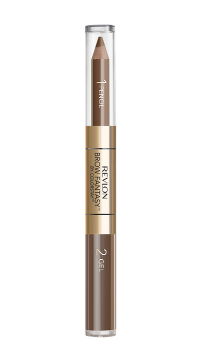 Laps për vetulla Revlon Brow Fantasy Pencil & Gel Brunette 1.18ml