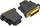 Adapter HDMI në DVI, punon në të dyja anët, kontakte të veshura me ari, i zi