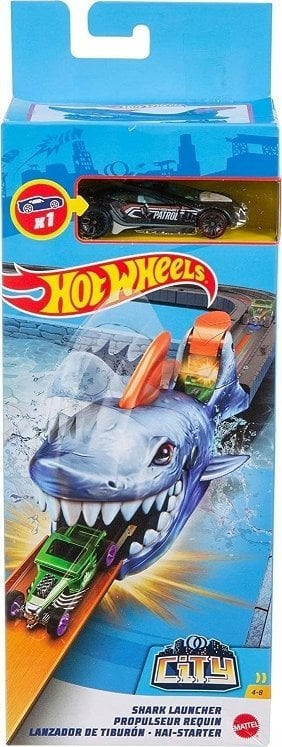 Set lodrash Hot Wheels City Nemesis Launcher, 2 pjesë, shumëngjyrësh