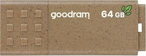 USB GoodRam UME3 Eco Friendly, 64GB, USB 3.0, jeshile