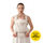 Mbajtëse bebe Ergobaby Omni Deluxe Linen, ergonomike, liri natyral, bezhë