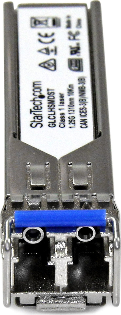 Modul SFP StarTech.com Cisco GLC-LH-SMD, 1000BASE-LX/LH, pako me 10 copë, i bardhë