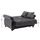 Set divanësh Milas 2-pjesësh HM3068.11, gri