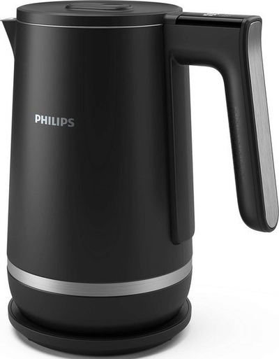 Shporet elektrik për ujë Philips Series 7000 HD9396/90, 1.7L, me dy shtresa muri, i zi