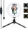 Dritë unazë LED Puluz, 20cm, + tripod/ mbajtëse telefoni, e zezë