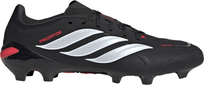 Këpucë futbolli Adidas Predator League, për bar të fortë, për burra, të zeza