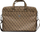 Çantë laptopi Guess Saffiano 4G Triangle Logo, 16\", lëkurë eko, kafe