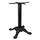 Bazë tavoline HM CAST IRON BASE HM407, 58x58x76 cm, gize, e zezë mat