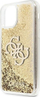Këllëf telefoni Guess GUHCN61LG4GGO, për iPhone 11 6.1", hardcase glitter, gold