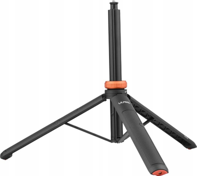 Tripod edhe selfie stick ULANZI U-TP-03, 127cm, për kamera action edhe kompakte, i zi portokalli