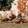 Traktor lodër Falk Kubota Ride-on, me rimorkjo, për kalamaj 1–3 vjeç, portokalli
