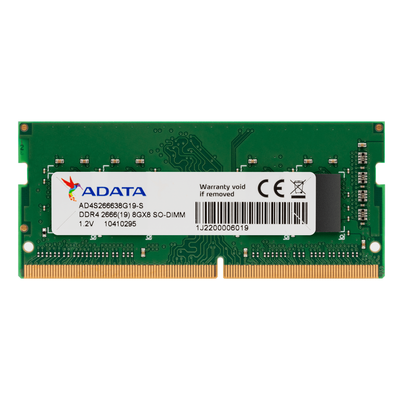 Memorie RAM për laptop ADATA Premier AD4S26668G19-SGN, 8GB, DDR4 2666MHz, SODIMM
