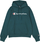 Bluzë me kapuç Champion Hooded M 220253, për burra, pambuk poliester, e gjelbër