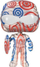 Figurë Funko POP Artist Series Patriotic Age