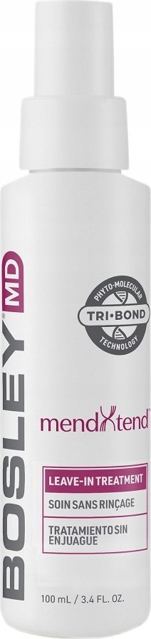 Trajtim flokësh BosleyMD MendXtend, leave in, 100ml, i bardhë