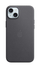 Маска Apple за iPhone 15 Plus FineWoven Case со MagSafe, Black