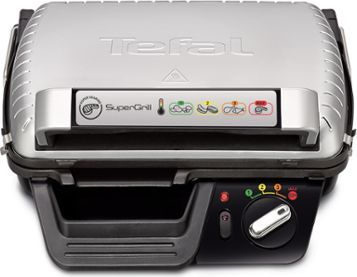 Skarë elektrike Tefal Supergrill GC450B32, e zezë me argjend