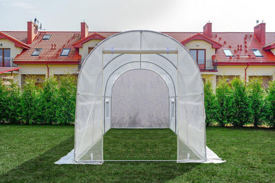 Serë tunel Garden, 3x2x2 m, PE me filtër UV, jeshile