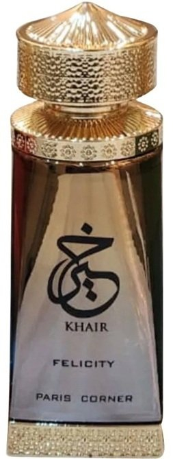 Parfum vajor Paris Corner Khair Felicity, 25ml, arab, në shishe ari