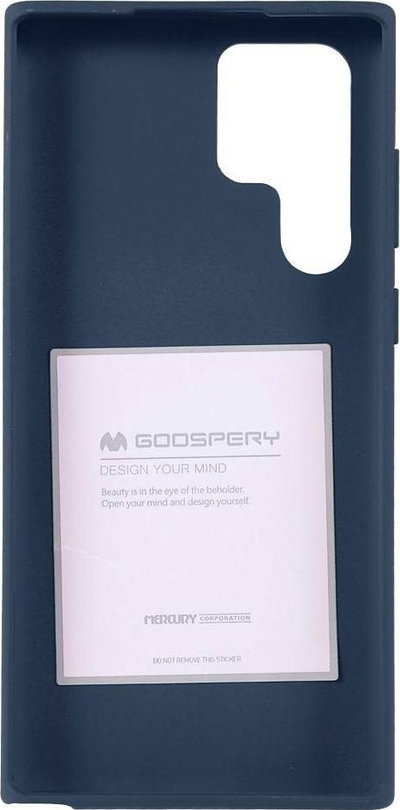 Këllëf telefoni Mercury Soft për Samsung S22 Ultra S908, TPU, mat, blu
