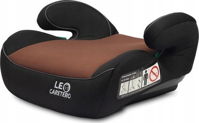Sedilje makinë për fëmijë Caretero LEO i-Size, 125–150 cm, R129, kafe e errët