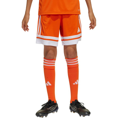 Детски фудбалски шорц adidas Squadra 25 Jr, Aeroready, рециклиран полиестер, црни