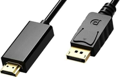 Kabllo DisplayPort në HDMI, 1.8m, Full HD 1080p 120Hz, e zezë