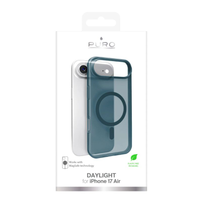 Kapak telefoni Puro Daylight për iPhone 17 Pro, MagSafe, jeshil