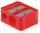 Mprehëse dyfishe Top Choice Double Sharpener, për lapsa dhe crayona, plastike, ngjyra të përziera