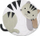 Tapet edukativ për bebe Babyono Cute Catty, me lodra varëse, me hark, gri e bardhë
