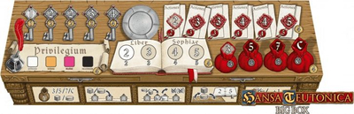 Lojë tavoline Pegasus Spiele Hansa Teutonica Big Box, strategjike, për të rritur, me shumë ngjyra