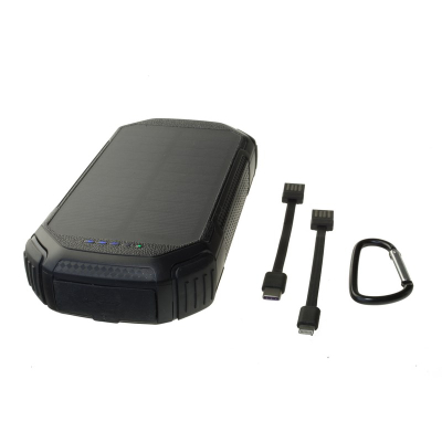 Powerbank PowerNeed S20000C, 20000mAh, karikim diellor, i zi