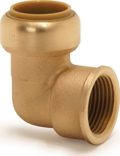 Bërryl 90° Comap Tectite Classic, FI 18–3/4", bronz DZR