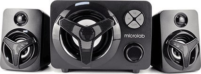 Bokse Microlab U-210, sistem 2.1, 11W, Bluetooth, të zinj