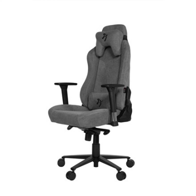 Karrige gaming Arozzi Vernazza, stof, bazë alumini, gri hi