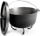 Tenxhere gize GSI Outdoors Litecast Dutch Oven, 7Qt, për kamping, e zezë