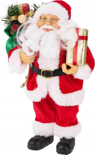 Figurë dekorative Saint Nicholas Koopman, 25 cm, shumëngjyrëshe