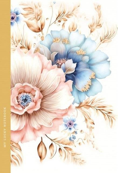 Fletore Fresh Notebook 105x165, 64 fletë, katrore, me lule