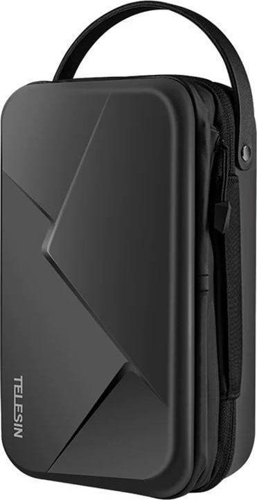 Çantë mbrojtëse Telesin Carry Case për GoPro, DJI Osmo, Insta360, e fortë, për udhëtime, e zezë