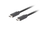 Kabllo Lanberg, USB Type-C / USB Type-C, 0.5 m, e zezë