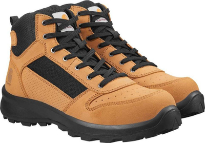 Këpucë pune Carhartt Michigan S1P Mid, fiberglas, nr 37, kafe e çelët