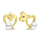 Set aksesorё Brilio Silver Romantic SET234Y, qafore + vathё