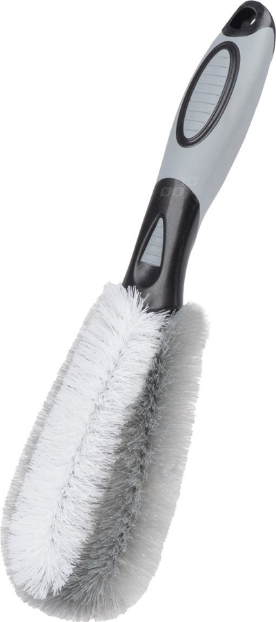 Furçë pastrimi për felne AMiO 04028, 28 cm, për rrotat e makinës, e zezë