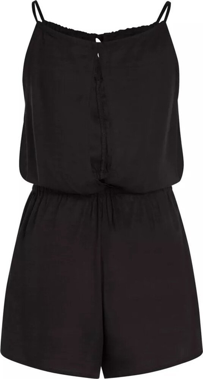 Kombinezon veror ONeill Leina Playsuit, viskozë, me rripa të hollë, i zi