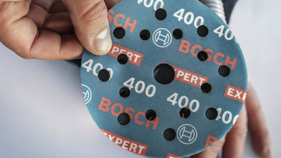 Letër zmerile Bosch Expert O780, 125mm, granulim 180, set 50 copë