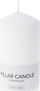 Qiri dekorativ DAMORENO White Christmas, 7x15cm, pa aromë, i bardhë