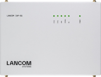 Индустриски гејтвеј LANCOM IAP-5G, SD-WAN, 5G, метален