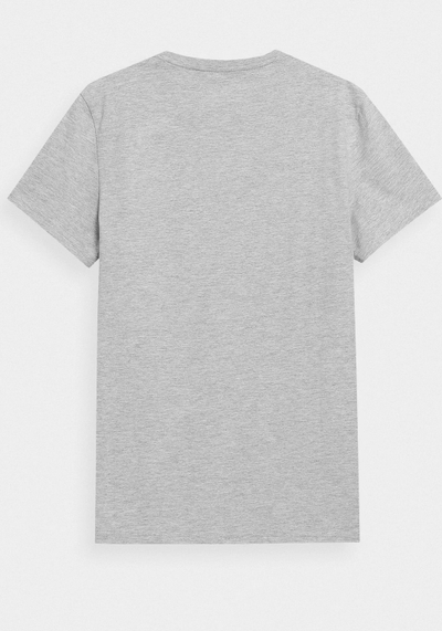 Bluzë T-shirt 4F M 4FSS23TTSHM536, pambuk, për burra, gri